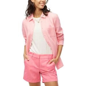 J.Crew Garment-Dyed Stretch Cargo Shorts in Dusty Rose Pink -‎ Size 00